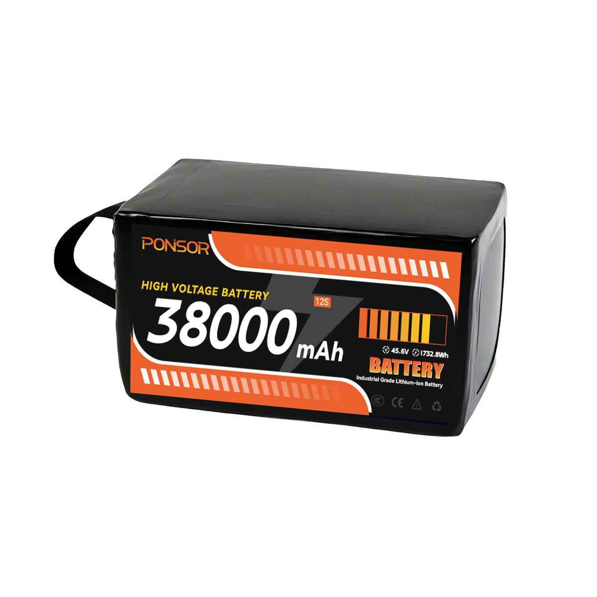 High voltage battery 38000mAh  6S/12S/14S