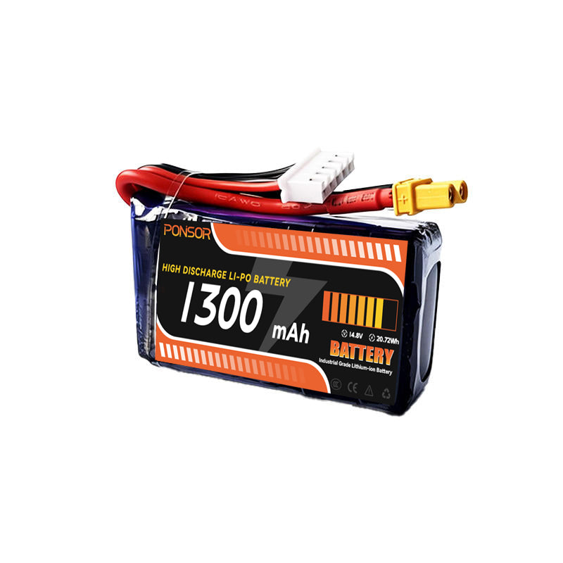 Drone High discharge Li-po battery 1300mAh 2S 3S 4S 6S