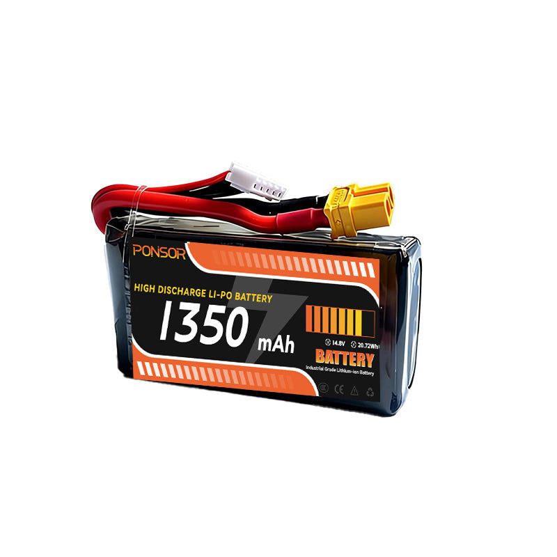 Drone High discharge Li-po battery 1350mAh 2S 3S 4S 6S