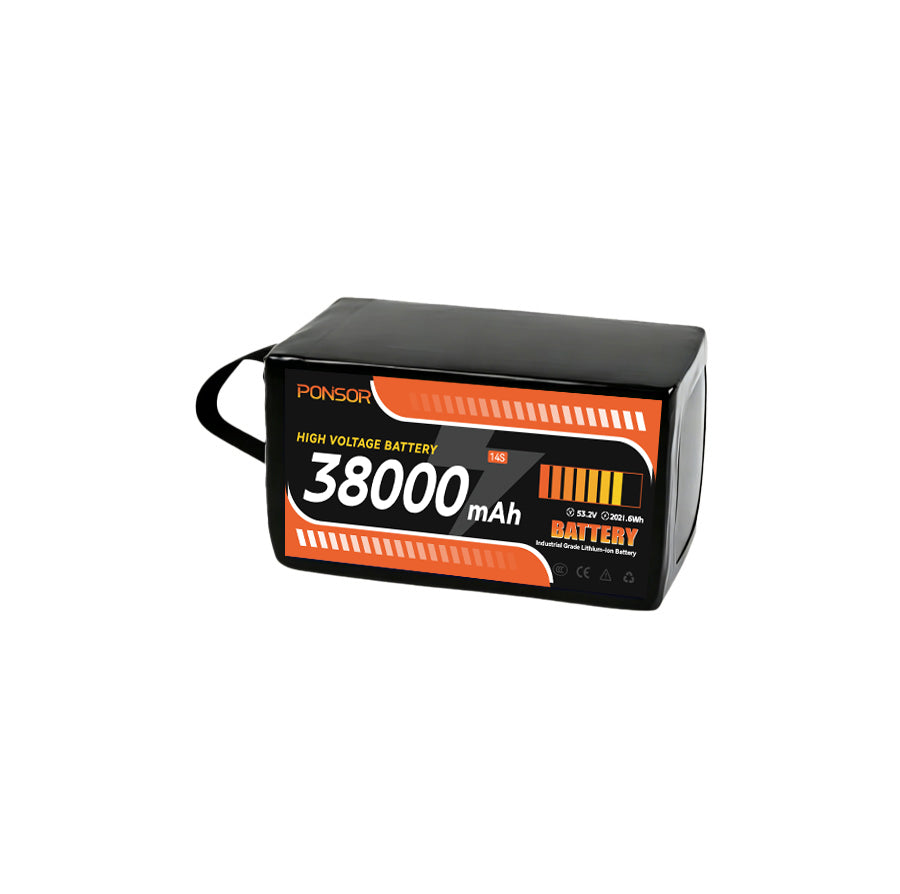 High voltage battery 38000mAh  6S/12S/14S
