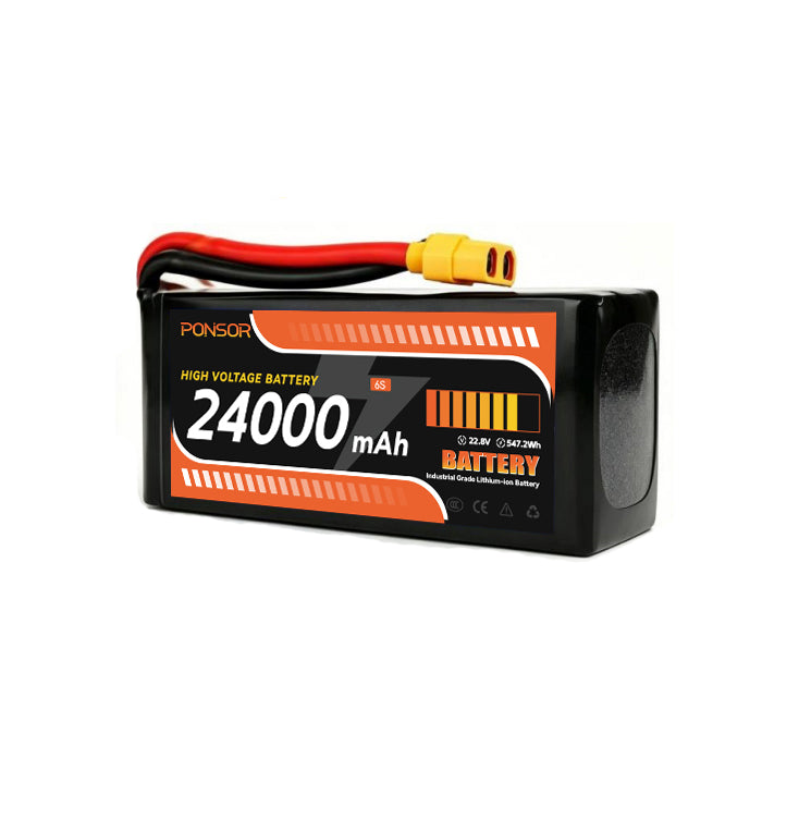 Drone battery BMS 24000mAh semi-solid battery