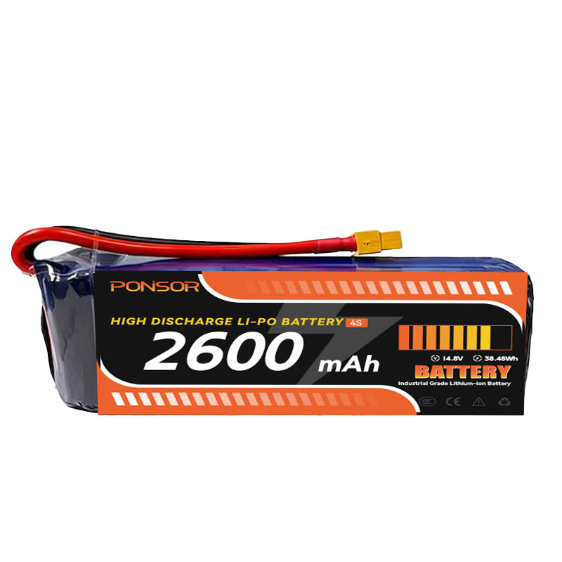 High discharge Li-po battery 2600mAh