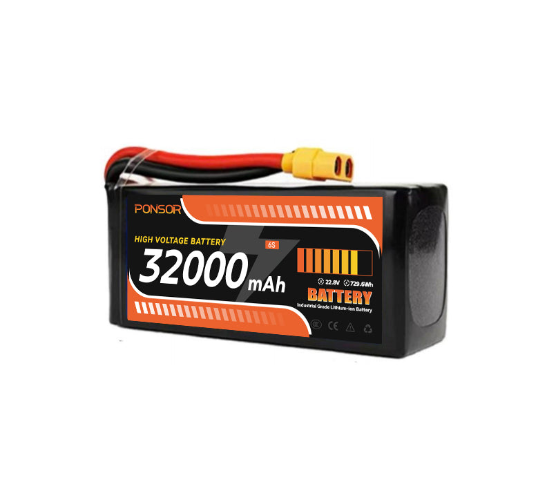 Drone battery BMS 32000mAh semi-solid battery