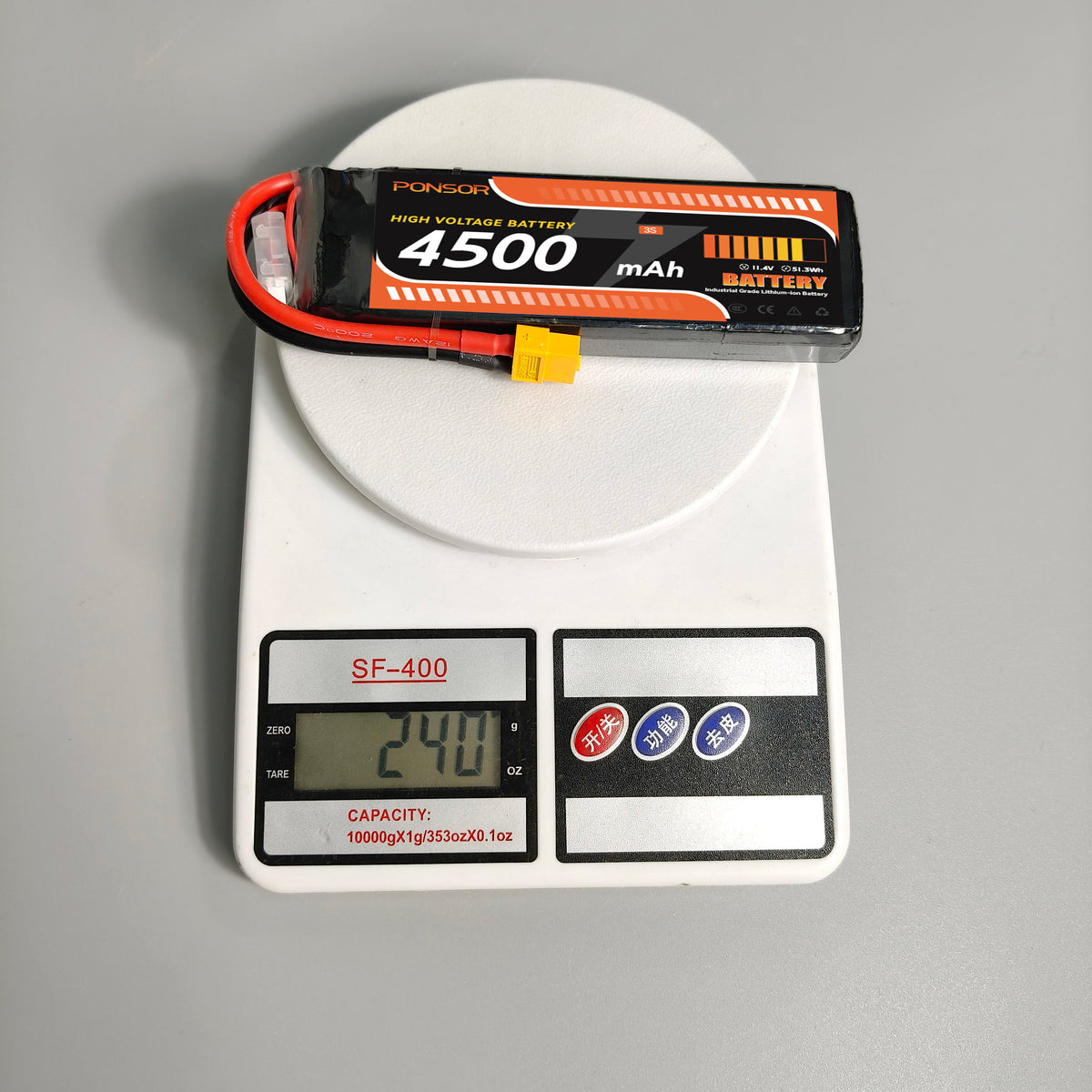 High voltage battery 4500mAh 3S/4S/6S