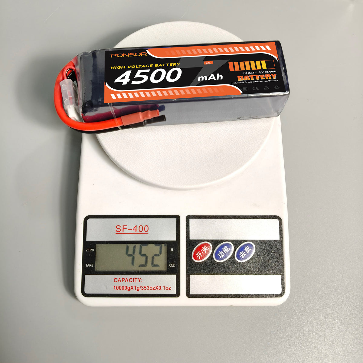 High voltage battery 4500mAh 3S/4S/6S