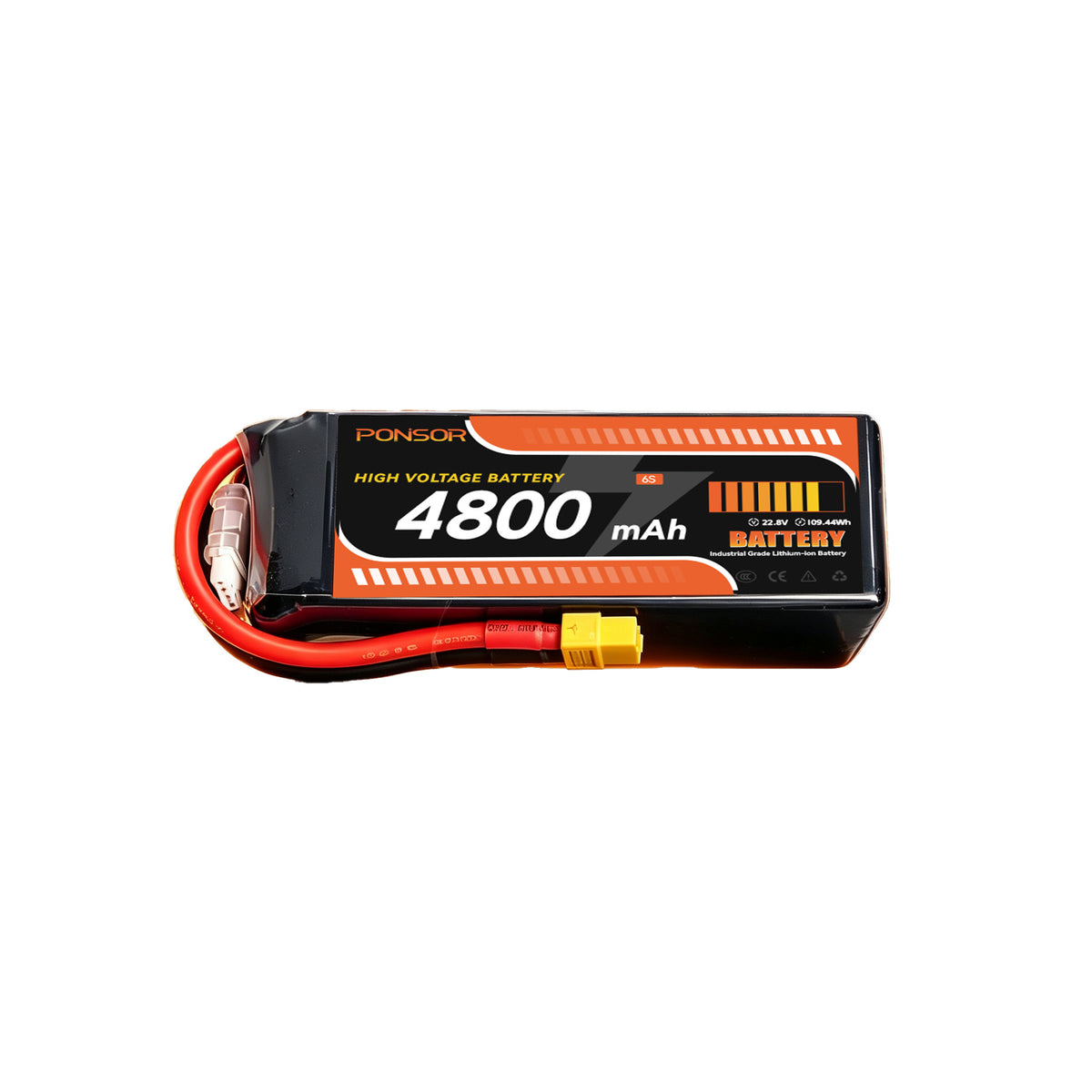 High voltage battery 4800mAh